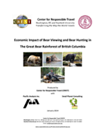 A report produced by the Center for Responsible Travel with support from Nature United about the economic impact of bear tourism in the Great Bear Rainforest.
